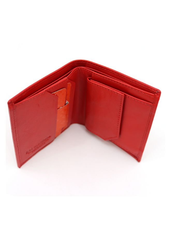 Gai Mattiolo Vertical Leather Wallet – Premium Italian Nappa Leather Wallet for Banknotes, Credit Cards & ID – 8.5x10.5 cm