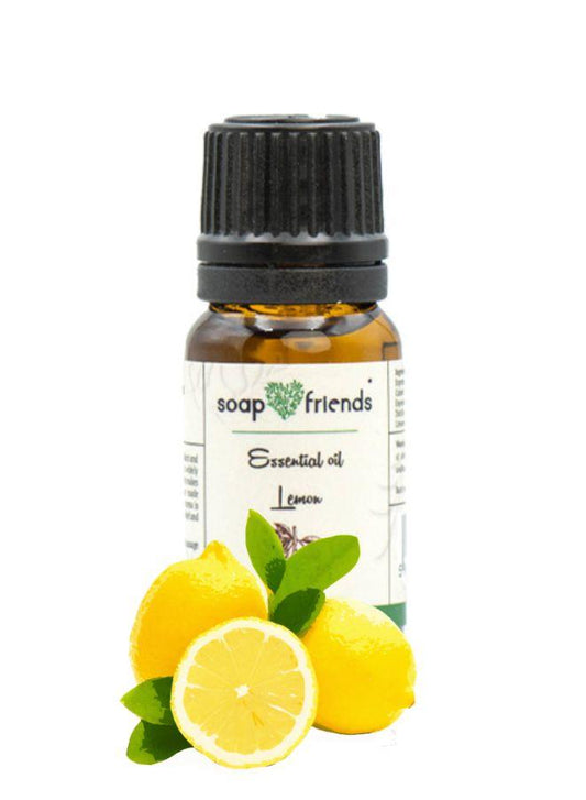 Soap&Friends Lemon Freshness Natural Essentials Oil for Revitalization and Positivity