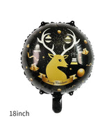 6-Piece Christmas Celebration Balloon Pack for Festive Decorations (6 Different Designs)