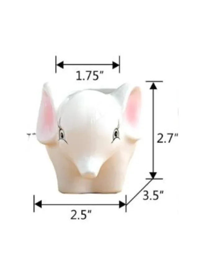 وعاء نباتات داخلي لطيف، أوعية عصارية مع فتحة تصريف، فيل