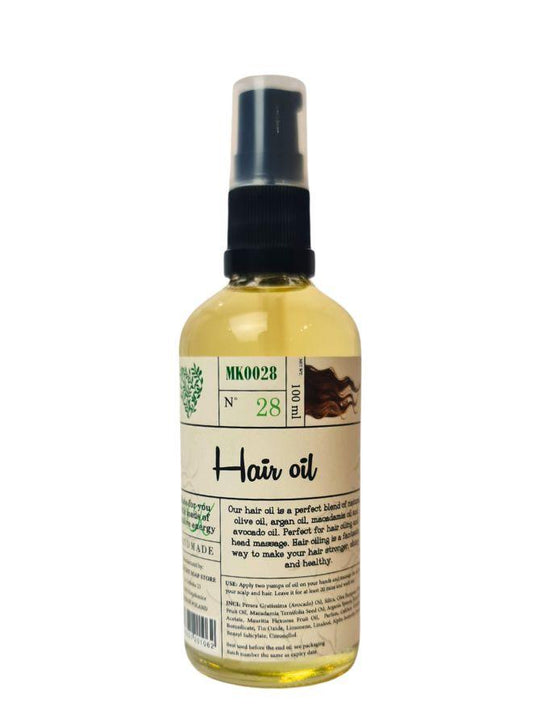 Pure Hair Oil - 100% Natural Oil, 100 ml