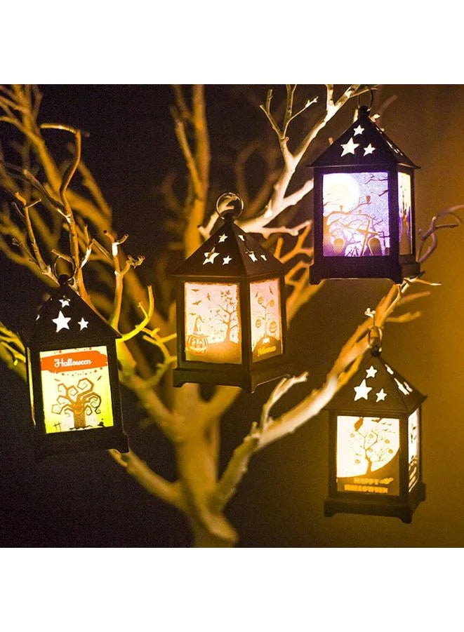 ضوء الديكور مصباح اللهب الوامض المحمول للهالوين - ديكور مثالي للمهرجانات لتصميم الحفلات 3