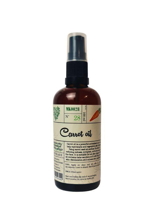 Pure Carrot Oil - 100% Natural Oil, 100 ml