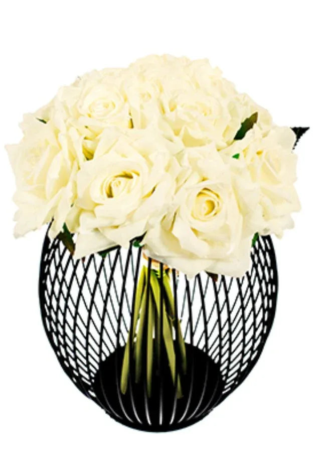 حامل شموع مزخرف أنيق على شكل بيضاوي - قطعة مركزية رائعة للأجواء والاسترخاء