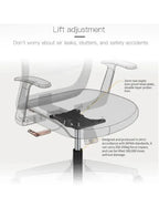 Stylish Manager Brown Leather Office Chair