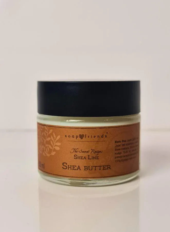 Soap&Friends Pure Shea Butter - 100% Certified, Natural Beauty Essential, 50 ml