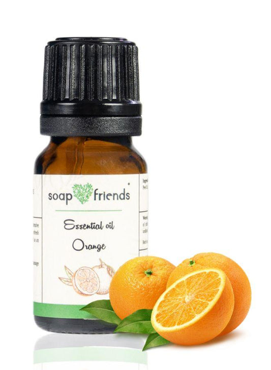 Soap&Friends Orange Zest Natural Essentials Oil for Energizing and Invigoration