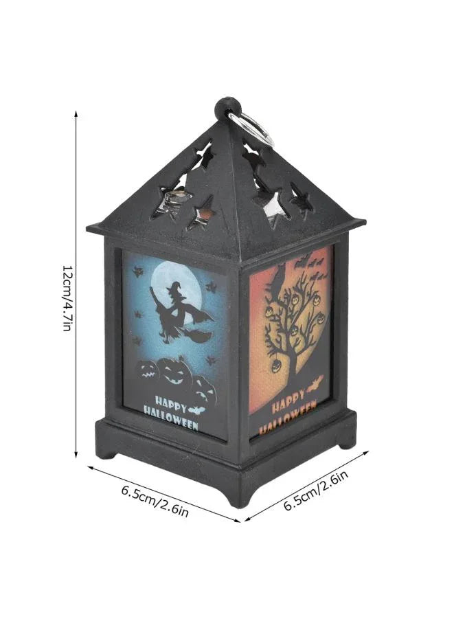 مصباح اللهب الوامض المحمول للهالوين - ديكور الهالوين - ديكور مثالي للمهرجانات للحفلات (مجموعة)