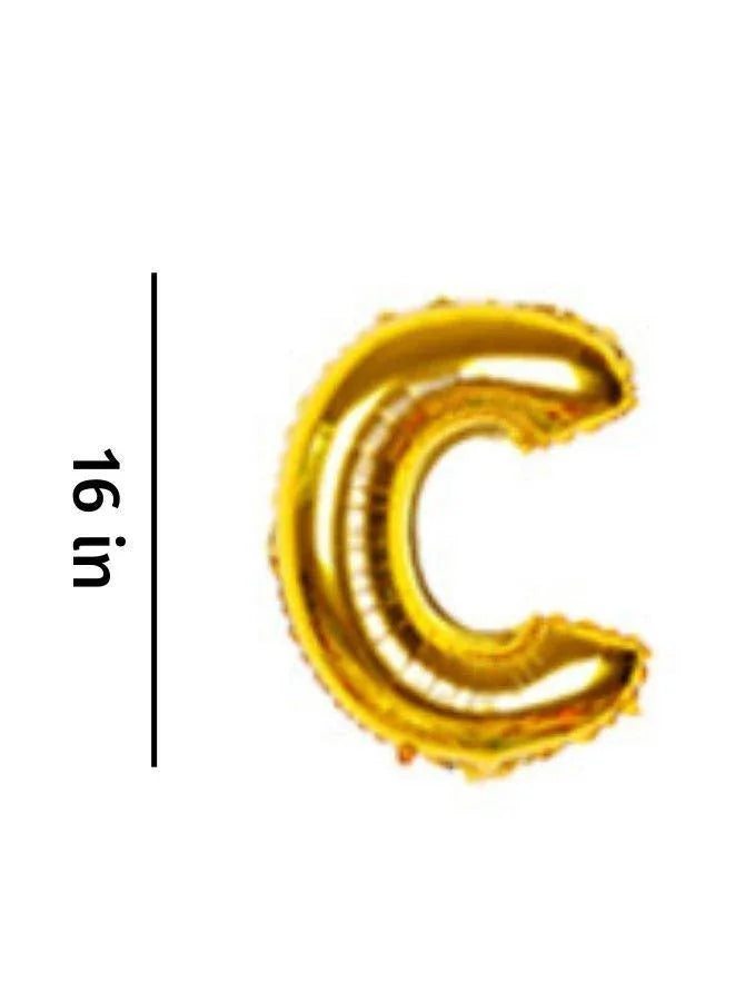 16 Inch Gold Russian Happy Birthday Balloons Set Banner С днем рождения Letter Mylar Foil Balloon Happy Birthday Decorations