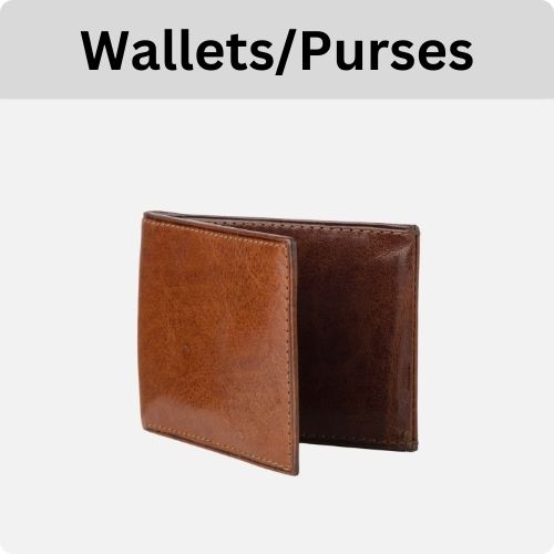 Wallets or purses for men and women