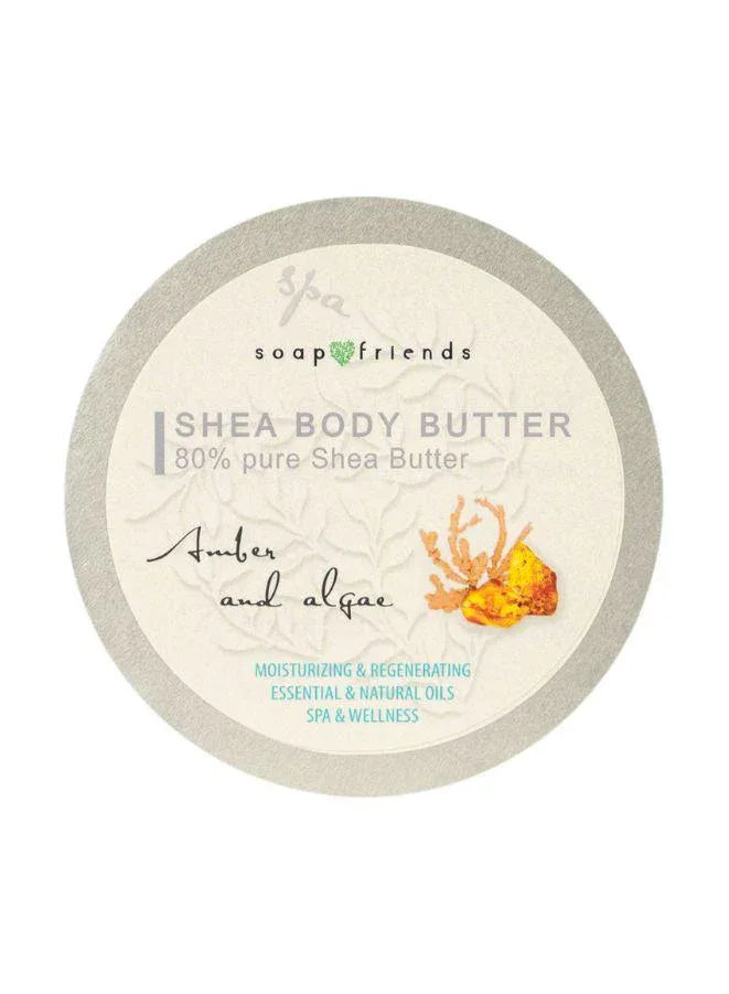 Soap&Friends Amber with Algae 80% Shea Butter Moisturizer with Avocado Oil - 200 ml