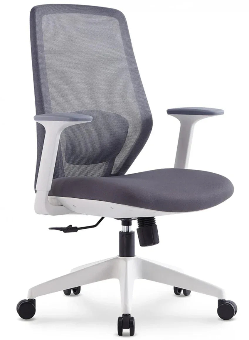Black Frame Medium Back Executive Ergonomic Mesh Office Chair With Back Support