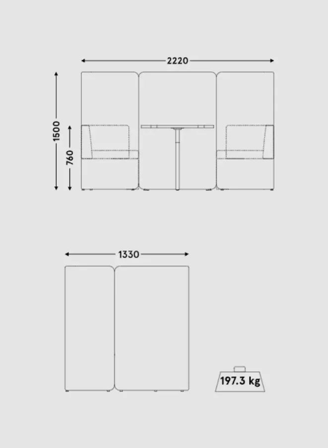 Kavia Meeting Cubicle