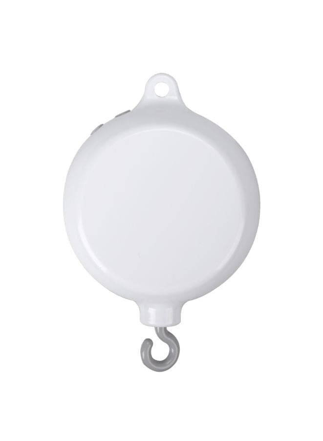 Baby Crib Bed  Mobile Musical Box - Mobile Rotary Music Box - Music Box with Rotating Hook -Crib Mobile Motor Battery Operated Plays 35 Tunes Crib Toys Attachments (Without Arm) Fatio General Trading