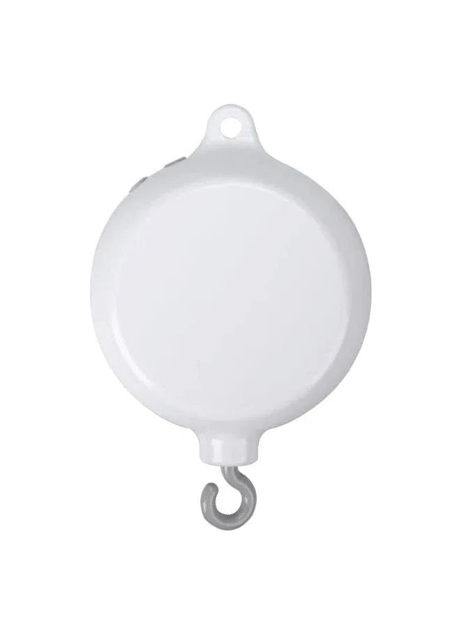 Baby Crib Bed  Mobile Musical Box - Mobile Rotary Music Box - Music Box with Rotating Hook -Crib Mobile Motor Battery Operated Plays 35 Tunes Crib Toys Attachments (Without Arm) Fatio General Trading