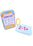 Children Learning Cards: Educational Flash Cards Pocket Card Preschool Teaching Cards for kids, Subtraction Fatio General Trading