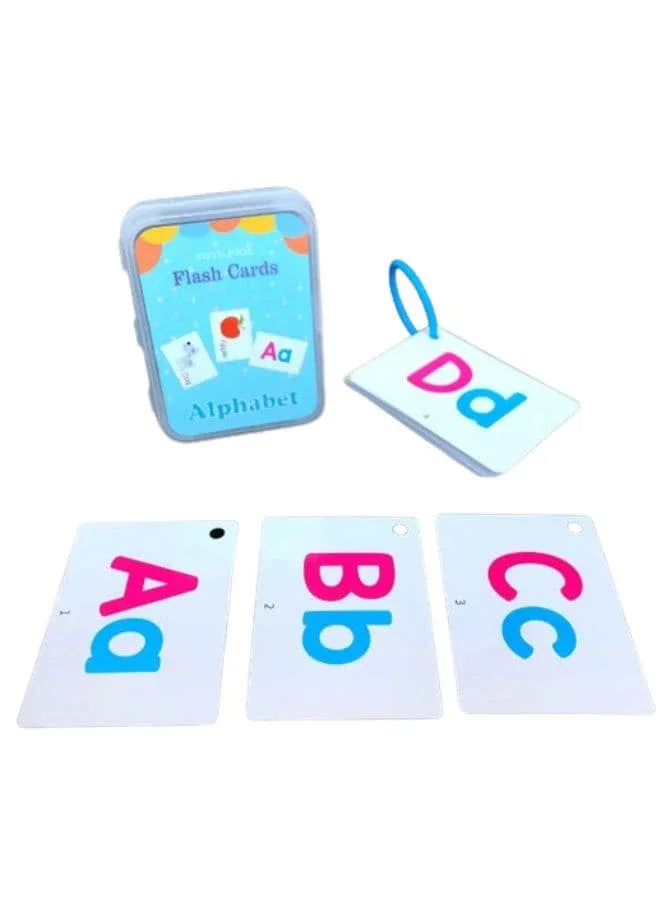 Child Learning Card Educational Flashcards with Images for Toddlers, Alphabets