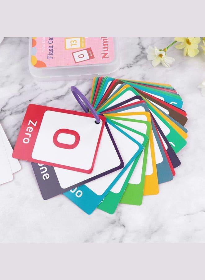 Children Learning Cards: Educational Flash Cards Pocket Card Preschool Teaching Cards for kids, Number Fatio General Trading