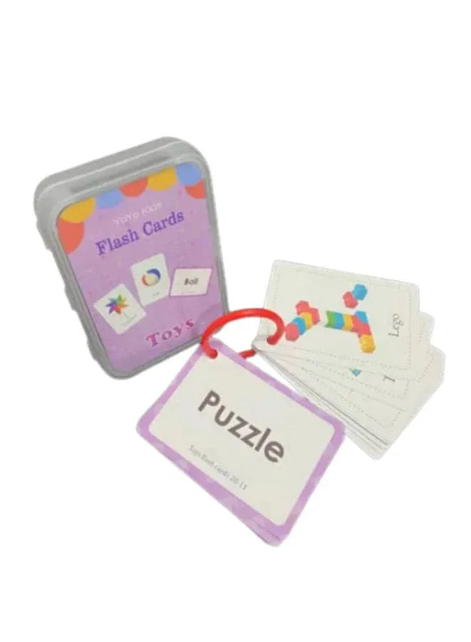 Children Learning Cards: Educational Flash Cards Pocket Card Preschool Teaching Cards for kids, Toys Fatio General Trading