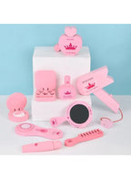 Children'S Makeup Toy Wooden Cosmetic Bag Set Simulation Play House Girl Dressing Table Small Gift Fatio General Trading