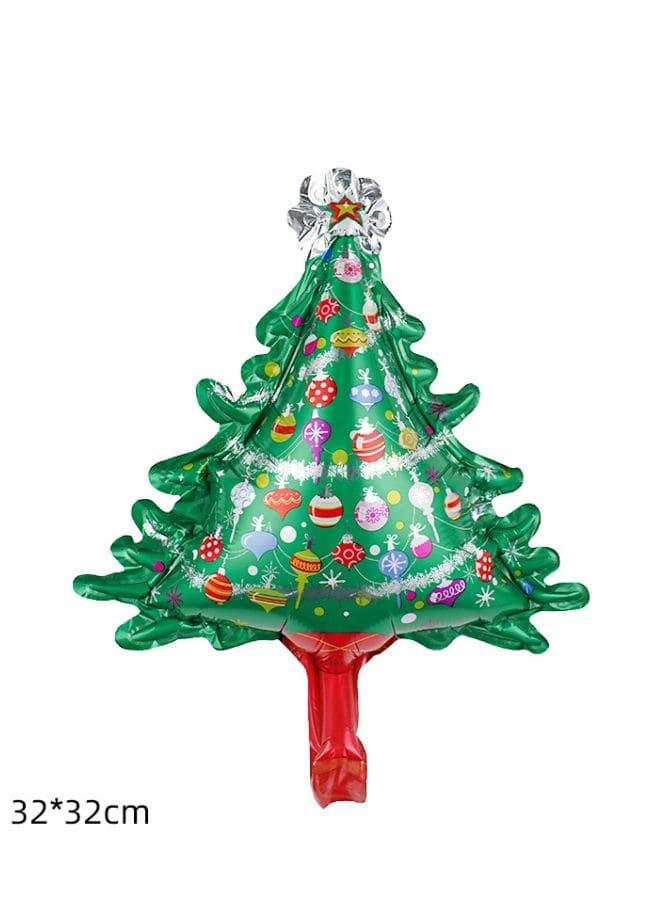 Christmas Decor Balloons, Christmas Foil Balloons Party Decorations Giant 19pcs Mylar Foil Balloon Set, Santa Claus, Elk, Snowman, Reindeer, Candy Cane, Tree, Xmas Party Supplies Decorations (19 PCS) Fatio General Trading