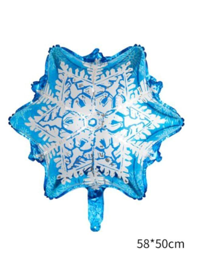 Christmas Decoration Foil Balloon Party Supplies for parties, celebrations, and decorating (Snowflake) Fatio General Trading