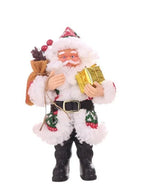 Christmas Decorations Resin Santa Claus Standing Posture Ornaments Doll Pendant Green Fatio General Trading