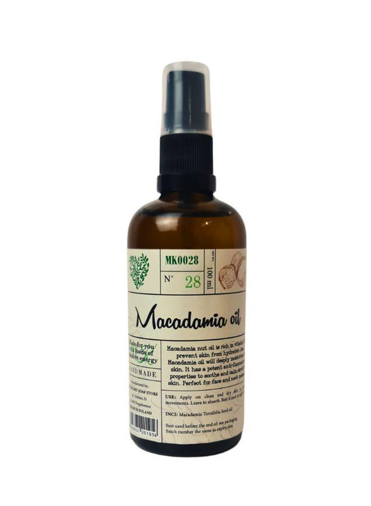 Pure Macadamia Oil - 100% Natural Oil, 100 ml