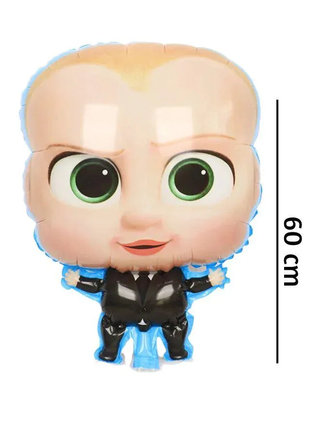 Boss Baby Theme Decorations Foil Balloons Set - 8 Pcs Balloon Decoration for Birthday Party Decoration