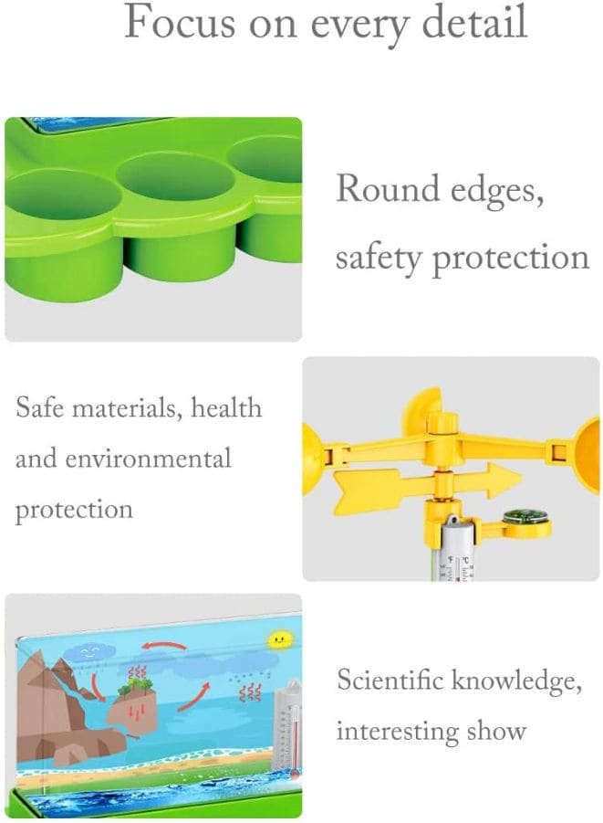 DIY Kids Weather Report Plantation Science Intellectual Toys Set STEM Educational Toys For Children Science Experiment Gift Fatio General Trading