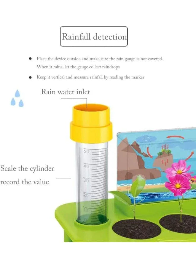 DIY Kids Weather Report Plantation Science Intellectual Toys Set STEM Educational Toys For Children Science Experiment Gift Fatio General Trading
