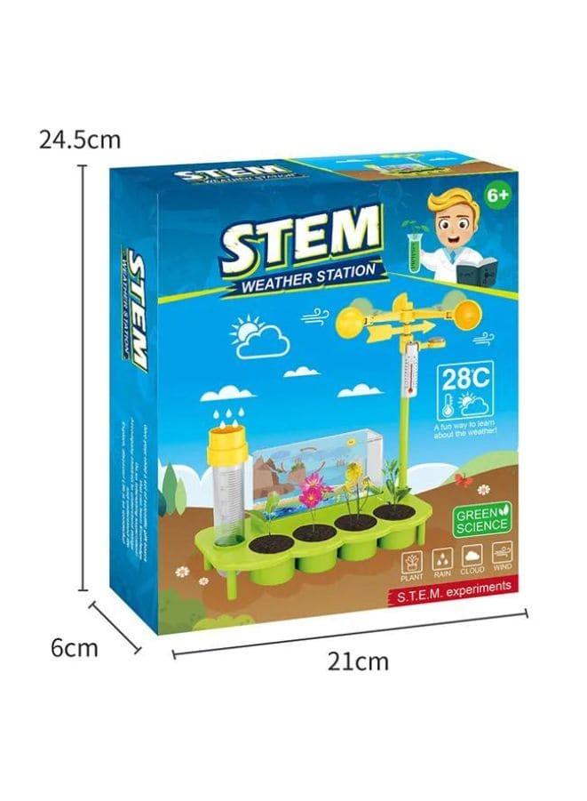 DIY Kids Weather Report Plantation Science Intellectual Toys Set STEM Educational Toys For Children Science Experiment Gift Fatio General Trading