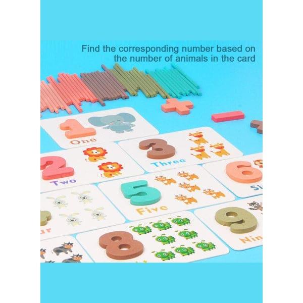 Educational Toys Reusable Math Learning Puzzle Cards for kids Fatio General Trading