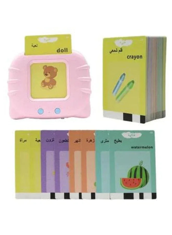 Bilingual Flash Card Blue