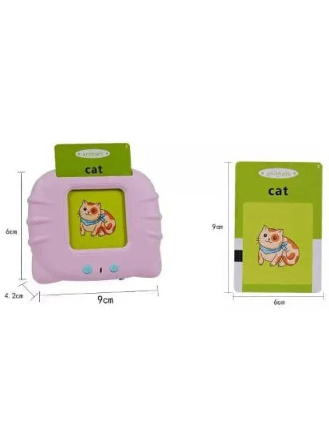 Bilingual Flash Card Blue