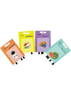 Bilingual Flash Card Blue