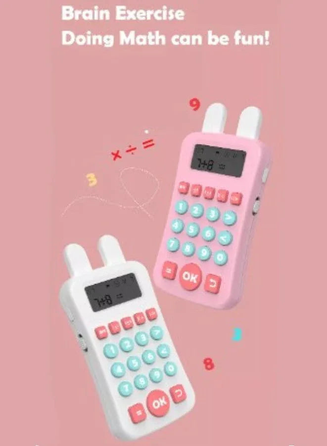 Electronic Children's Arithmetic Practice Teaching Calculator Kids Toys Fatio General Trading