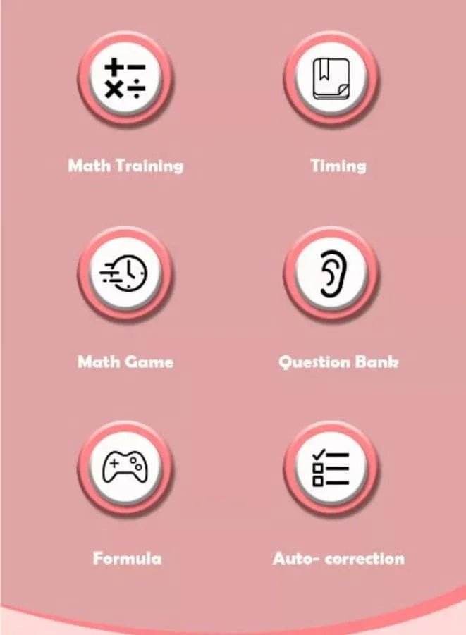 Electronic Children's Arithmetic Practice Teaching Calculator Kids Toys Fatio General Trading