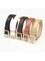 Elegant, Simple and Versatile Leather Belt for Women- Size 105*2.4cm Fatio General Trading