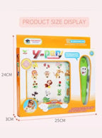 English Learning Book with Smart Learning Pen, Electronic Sound Early Learning Books for Kids Boys Girls, Life Knowledge Preschool Fatio General Trading