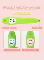 English Learning Book with Smart Learning Pen, Electronic Sound Early Learning Books for Kids Boys Girls, Life Knowledge Preschool Fatio General Trading