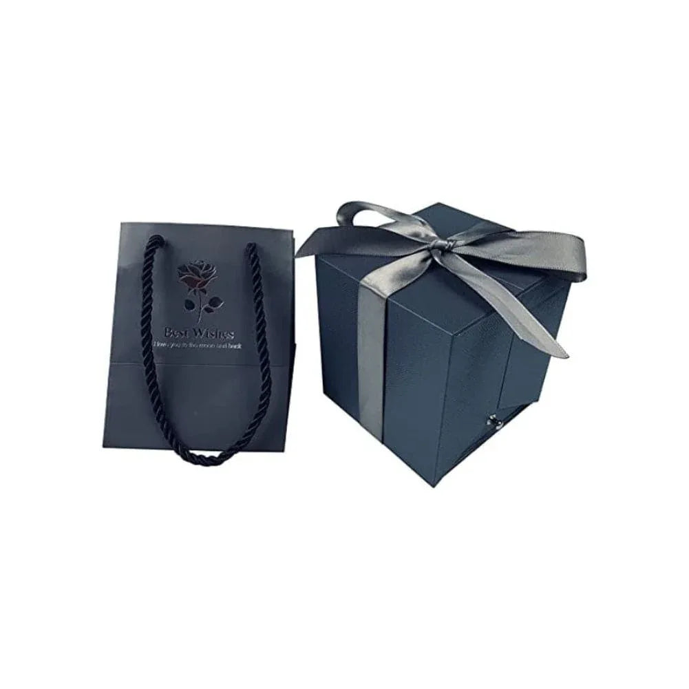 Eternal Rose Gift Box, Handmade Fresh Preserved Rose Gift for Her on Birthday, Christmas, Mother's Day, Valentine's Day Fatio General Trading