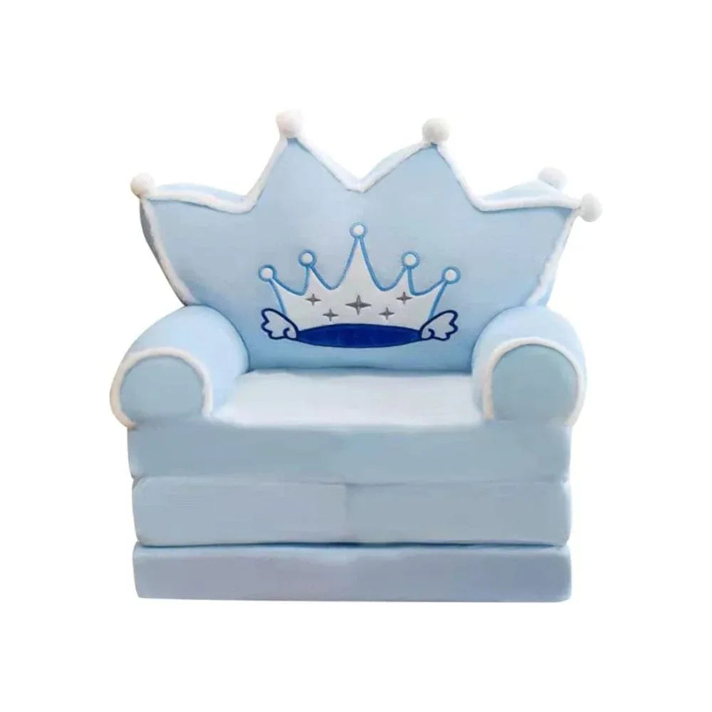 Foldable Toddler Chair Lounger for Girls, Removable and Washable Lazy Sleeping Sofa for Kids, Baby Sofa Bed Foldable Chair, Prince Fatio General Trading
