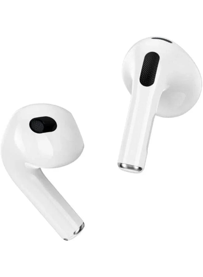 G-Tab X4 True Wireless Earbuds, Bluetooth Earphones V5.00 with Clear Calls,HIFI Sound Quality, Noise Reduction, Touch Sensor, Super Battery, Heavy Bass, 1 Free Earbuds Case for iPhone & Android, White Fatio General Trading