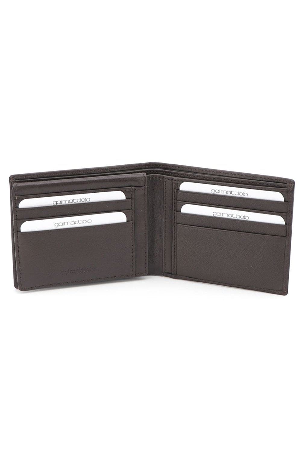 Gai Mattiolo Men's Leather Wallet, Brown Fatio General Trading