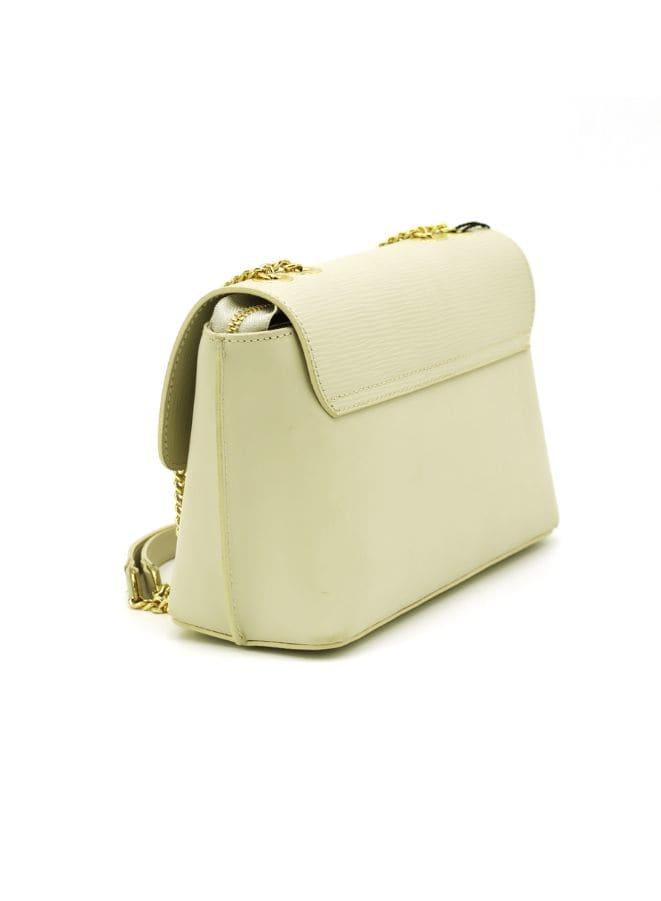 GALITZINE Leather Cream Bag