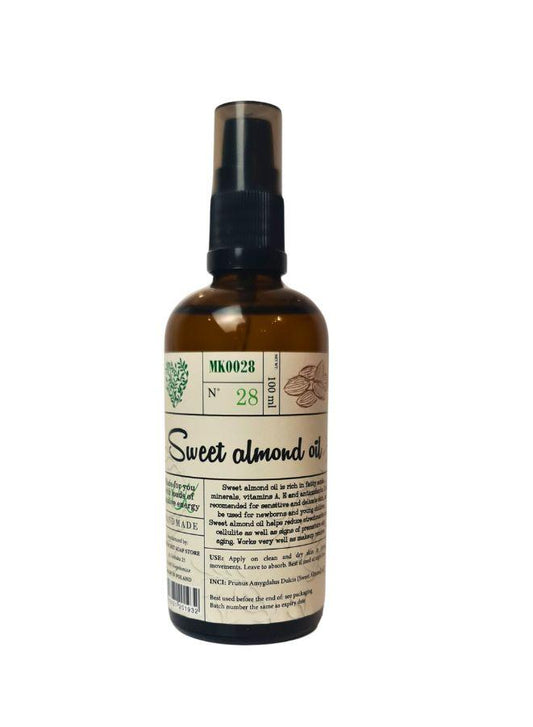 Pure Sweet Almonds Oil - 100% Natural Oil, 100 ml