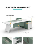 High End Office Furniture Executive Manager Modern Luxury Office Table Fatio General Trading