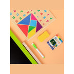 High Quality Educational Toys Kids Magnetic Drawing Wooden Double Side Blackboard For Children Drawing Fatio General Trading