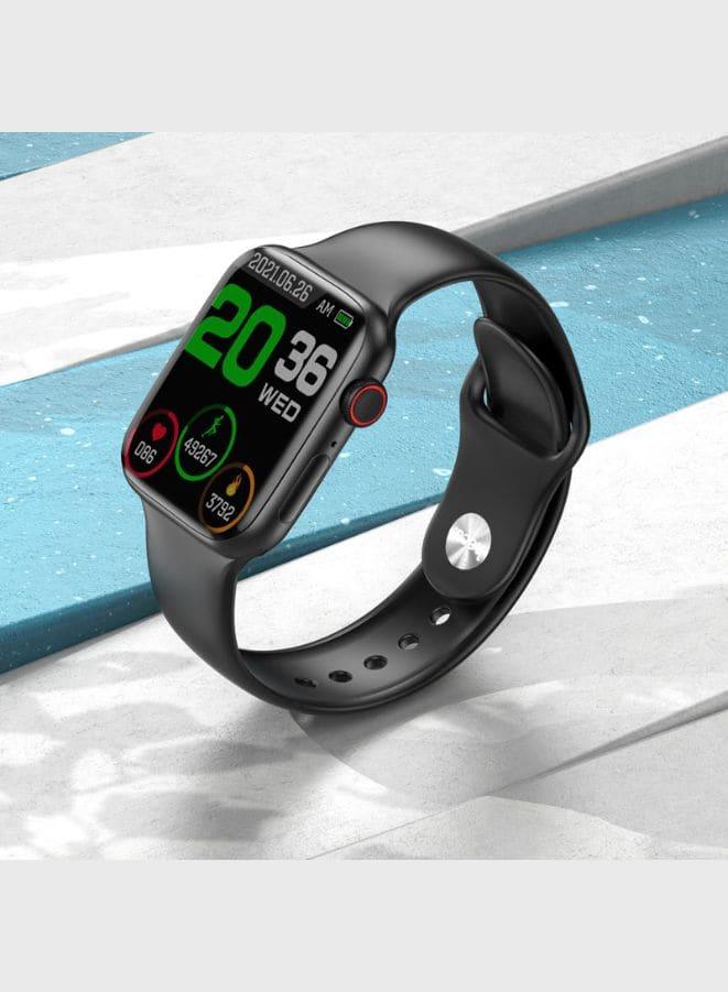 Y5 PRO Smart Watch With Full Display, Smart Split Screen & Long Battery Life, Support Calling, Full Screen, Heart Rate, Step Count, Sleep Alert (Black) Fatio General Trading